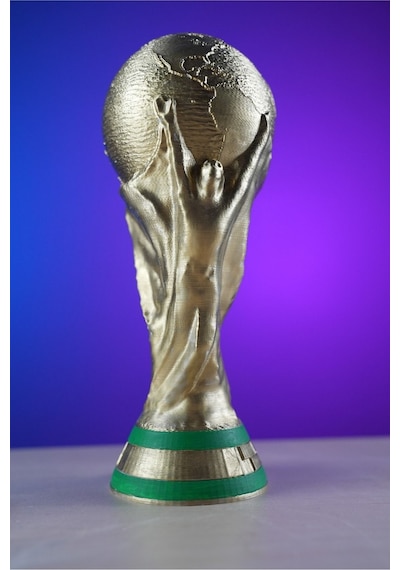 Fifa World Cup 25 Cm Katar Dünya Kupası Gold Dev Boy Altın