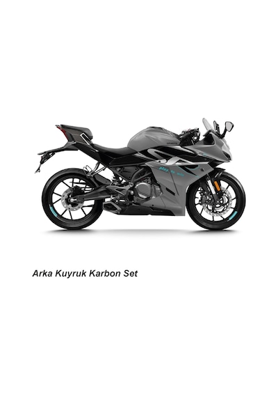 Cfmoto 250sr Arka Kuyruk Karbon Stıcker Set