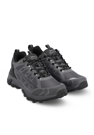 Slazenger Wılton Su Geçirmez Erkek Outdoor Ayakkabı Koyu Gri Koyu Gri