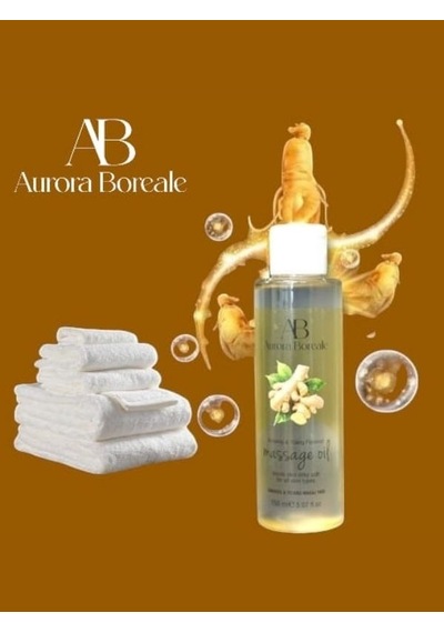 Aurora Boreale Ginseng Aromalı Masaj Yağı 150 Ml - C-5222