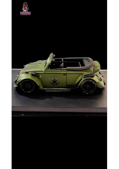 Inspire Model 1/64 Volkswagen Beetle Rwb Robert Design Stripe 300 Limited Rwb2021rs001650a