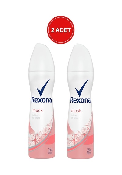 Rexona Musk 24H Kadın Sprey Deodorant 2 x 150 ML