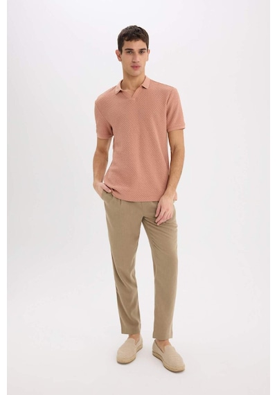 DeFacto Regular Fit Polo Yaka Kısa Kollu Tişört E1215AX25SMBN300