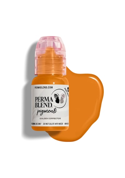 Perma Blend Golden Corrector Kalıcı Makyaj Kaş Corrector Pigmenti 15ml Diğer