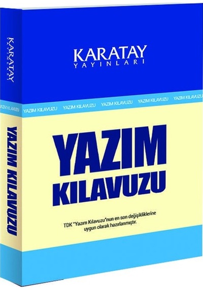 4E Yazım Klavuzu Karton Kapak 1.Hamur Karatay Yayınevi