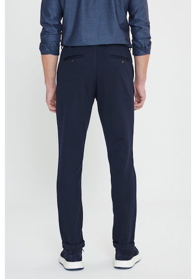 AC&Co / Altınyıldız Classics Erkek Lacı Slim Fit Beli Bağlamalı Yan Cep Esnek Casual Pantolon