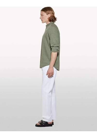 Streç Pamuklu Normal Bel Regular Fit Denim Pantolon Erkek Beyaz Denim Pantolon - 325p4tftse02r Streç Pamuklu Normal Bel Regular Fit Denim Pantolon Erkek Beyaz Denim Pantolon - 325p4tftse02r