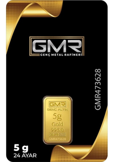 Runogold 24 Ayar Külçe Altın 5 Gram