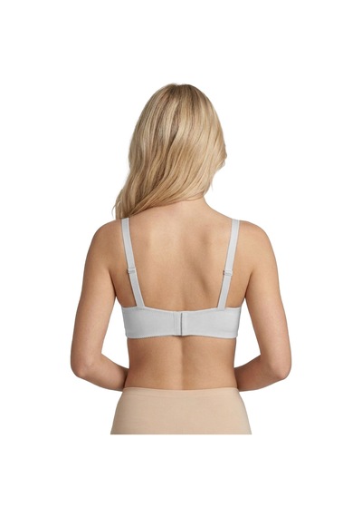 Cottonill Bra - Elora Büyük Beden Dantelli Balenli Minimizer Ayarlanabilir Askılı Kadın Sütyen 3'lü Paket-2 Çok Renkli