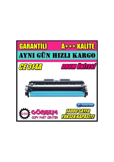 Hp Ce314A Drum Ünitesi Uyumlu N11.24890