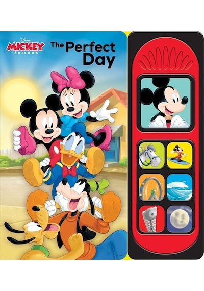 Disney Mickey & Friends The Perfect Day 7-button Interactive Sound Book Pı Kids