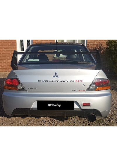 Dk Tuning Lancer Evolution 9 Bagaj Siyah Yazı Logo Arma