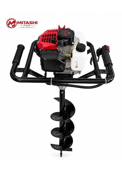 Mitashi Pro MTB EURO5 52CC Benzinli Toprak Burgu Makinesi - 20 CM