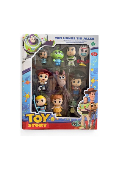 Toy Story 10 Model Figür Oyuncak Et Malzeme Woody,buzz Lightyear,jessie,bullseye