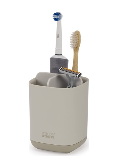 Joseph Joseph Easy-store - Diş Fırçası Tutucu, Caddy Banyo Muhafa Mat