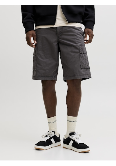 Jack & Jones Erkek Rahat Kalip Kargo Sort - Cole - 12292263 Asphalt Jack & Jones Erkek Rahat Kalip Kargo Sort - Cole - 12292263 Asphalt