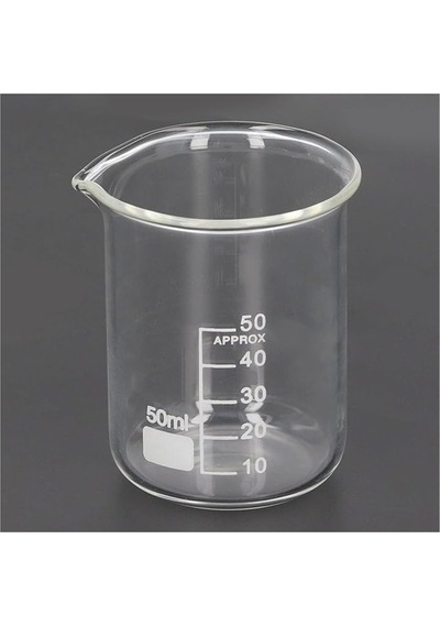 Cam Beher Seti 3 Parça, 1'er Adet 50ml, 100ml Cam Beher & Baget