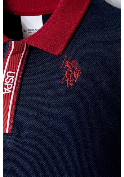U.S. Polo Assn. U.s. Polo Assn Erkek Bebek 2 Li Şort T-şhirt Takım Lacivert-2339 Lacivert