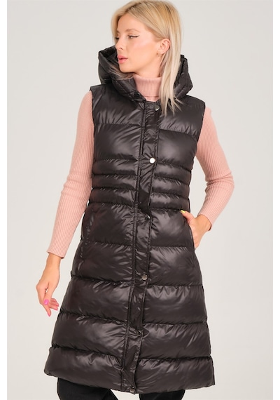 Dewberry Bayan Yelek Z6757 Siyah