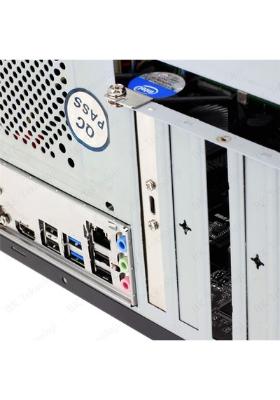 Type-C Dişi - USB 3.0 Anakart 20 Pin Dişi Panel Genişletme Kablos