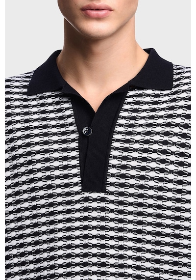 Emporio Armani Erkek Kazak Em003518 Af19833 F0015 Beyaz - Lacivert