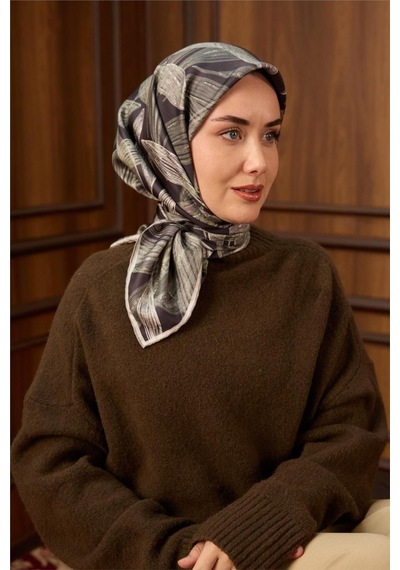 Silk Home Twill İpek Eşarp 11488-38 Antrasit