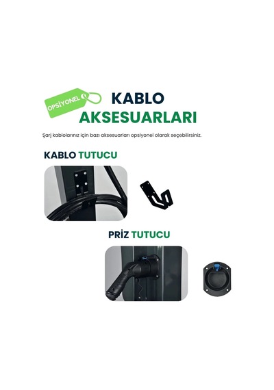 Chargemobile 32 A 22 Kw Trifaze Type 2 Şarj Kablosu 5 M Standart