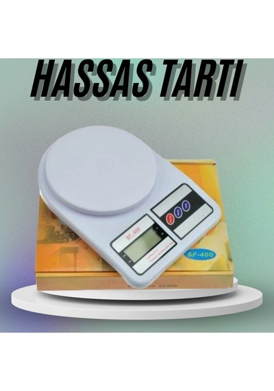 Mutfak Tartısı Dijital Göstergeli Hassas Tartı 10 Kg Kapasiteli Renkli 18287388