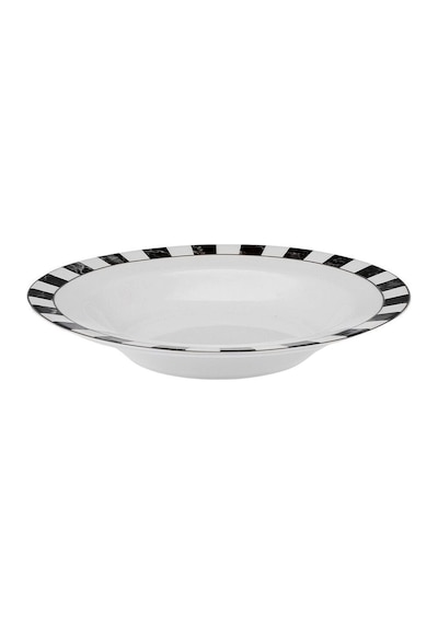 Karaca Damalı Porselen Çukur Tabak 22 cm