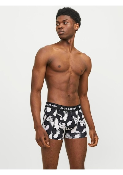Jack & Jones Erkek Jacdan Trunks 3Lü Paket Boxer - 12256550-02 001