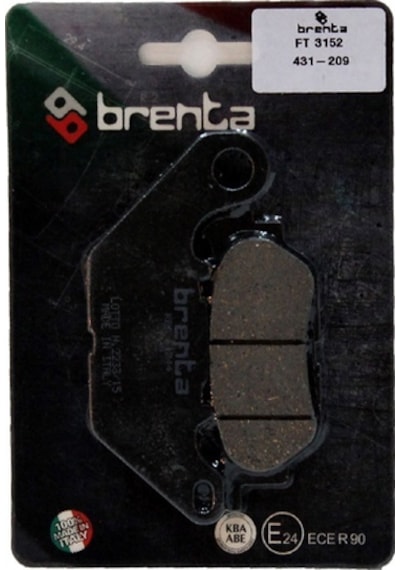 2007-2016 Yamaha Ybr 125 Ön Fren Balatası Brenta Bala