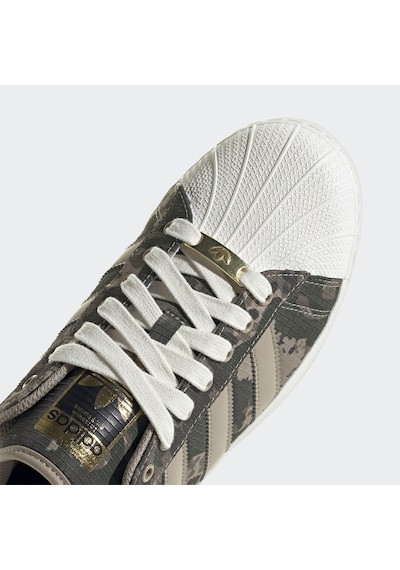 Adidas Originals Superstar Xlg Erkek Haki/beyaz Spor Ayakkabı Düz If3689