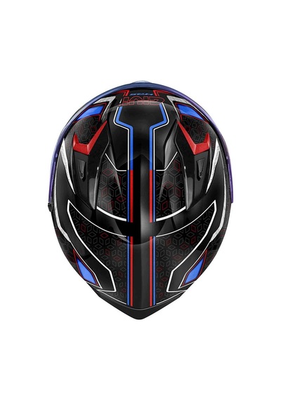 Givi 50.8 Kapalı Motosiklet Kaskı Siyah - Mavi