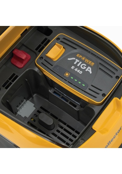 Stiga Collector 548 AE Akülü Çim Biçme Makinesi + Batarya + Şarj Cihazı