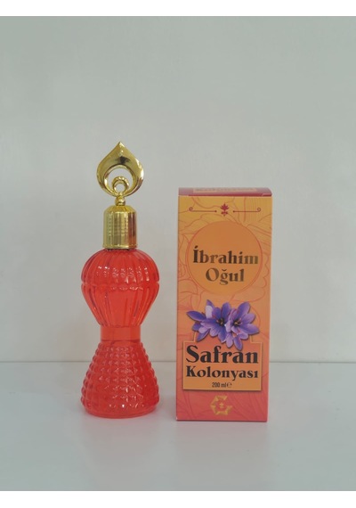 Özel Seri Safran Kolonyası - 200 Ml Kalıcı Ve Ferahlatıcı Esanslı Dökme Cam Şişe Kolonya