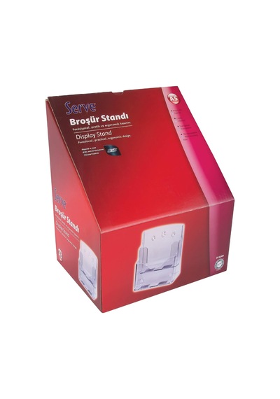 Brosur Stant Şeffaf 2 Katli-a5
