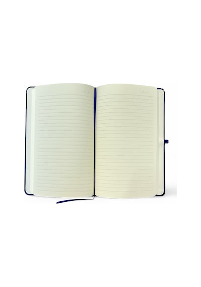 Tarihsiz Ajanda 13x21 Mavi Çizgili Defter İvory Kağıt Mavi