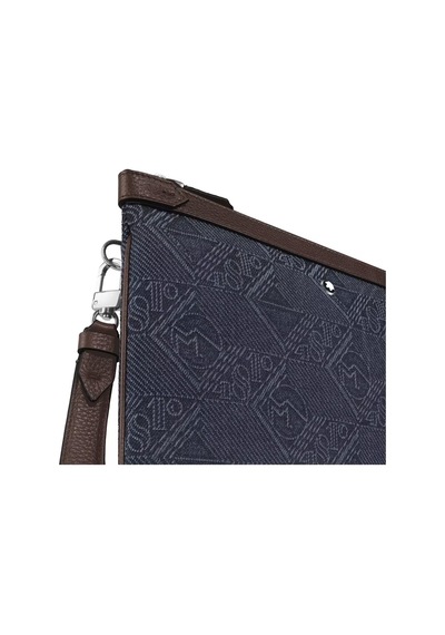 Montblanc 4810 Denim El Çantası 221476 Mavi