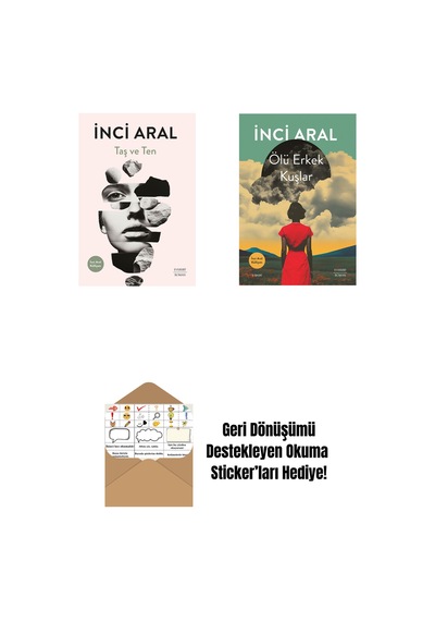 Taş Ve Ten + Ölü Erkek Kuşlar + Okuma Sticker'ları