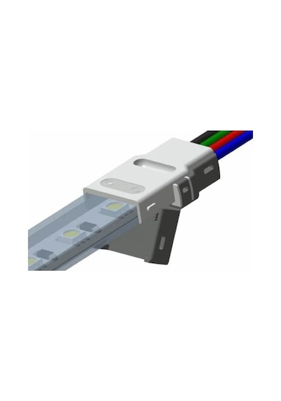 Hortum Led Şerit+Kablo Bağlantı Konnektörü 8-10Mm Ip67 - (10 Adet)