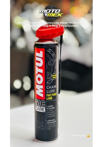 Motul C4 Chain Lube Factory Line 400ml Profesyonel Zincir Yağı