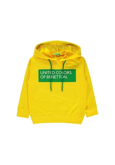 Benetton Çocuk Sweatshirt Bnt-g0165 T Sarıı