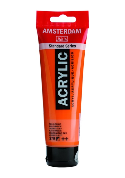 Talens Amsterdam Akrilik Boya 120Ml. N 276 Azo Orange