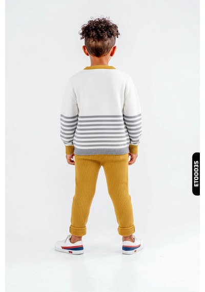 Xo Kids Erkek Çocuk Alt Üst Takım 3-12 Ay 8311 Beyaz