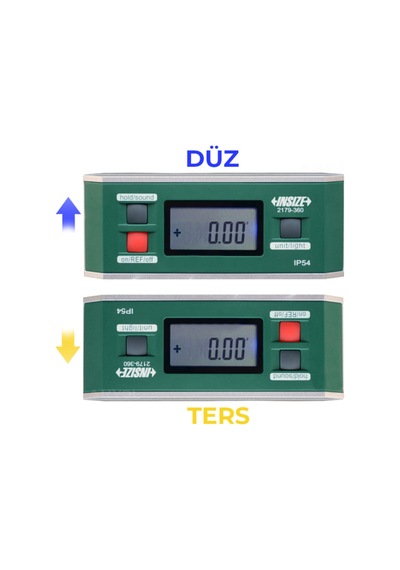 Insize 2179-360 Dijital Gönye Ve Terazi Ip54