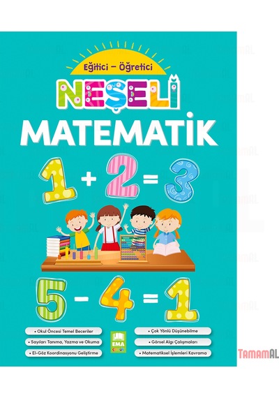 Neşeli Matematik Eğitici ve Öğretici Çizgi Alıştırmaları