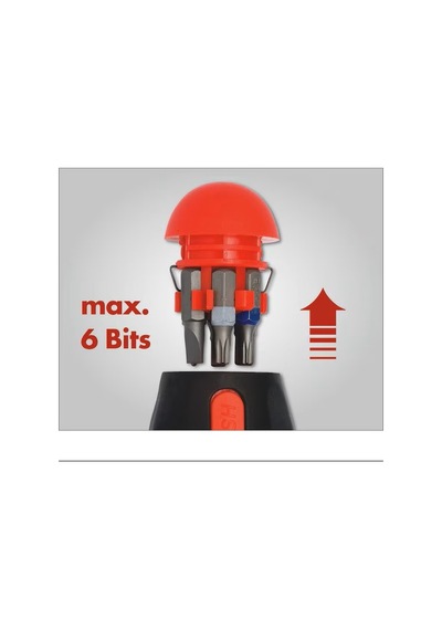 Würth Tabanca Tipi Cırcır Magazinli Tornavida Seti 37 Parça Led Işıklı Ergonomik Tasarım