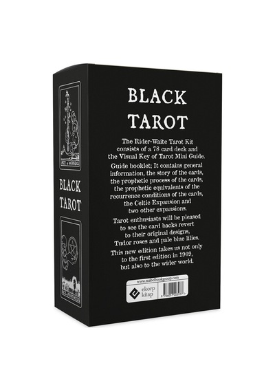 Black Tarot - English Edition - Arthur Edward Waite - Ekorp Kitap