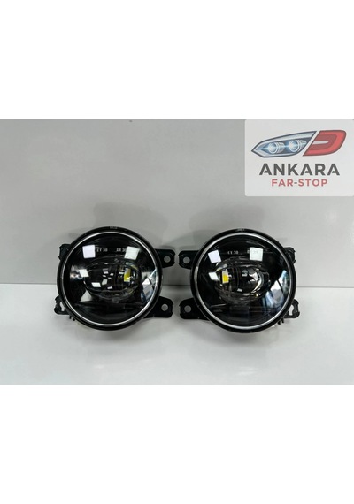 Honda Civic Fe1 2021 - Sonrası Sis Lambası Takım Sağ - Sol Ledli Ampullü Takım