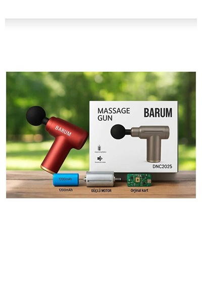 6 Kademeli Boyun Bel Sırt Bacak Ayak Masajı Mini Masaj Tabancası Çok Renkli